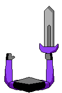 Yaromir with a sword