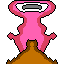 Weird creature pixel drawing 2